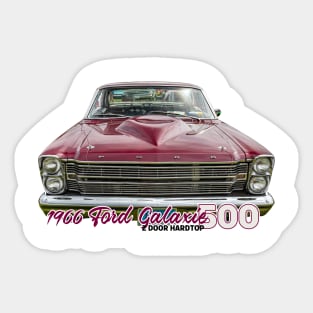 1966 Ford Galaxie 500 2 Door Hardtop Sticker